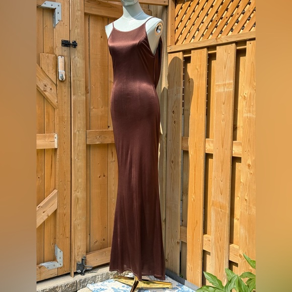 🆕 RAT & BOA 🧿 NWOT Deia Slinky Little Brown Jersey Dress, Sz XS US 2 - Picture 4 of 16
